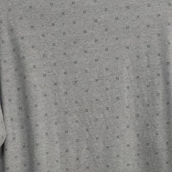 George Gray Polo Shirt With Small Cross Pattern Size 2XL (50-52) Cotton Blend Ca - Picture 7 of 8
